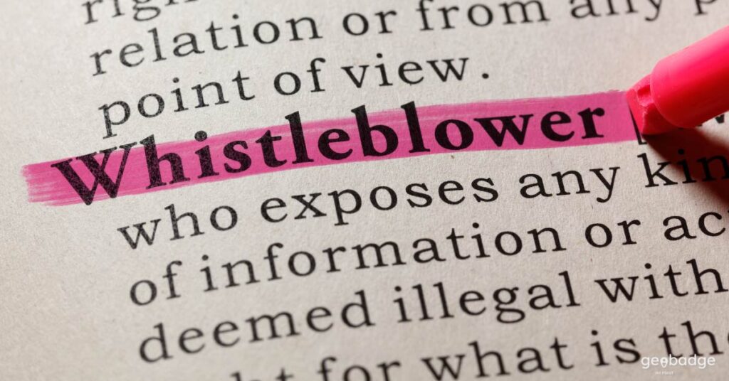 Cos'è il whistleblowing e quali conseguenze ha per l'azienda?